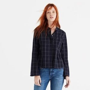 Madewell Bell Sleeve Window Button Down Size S